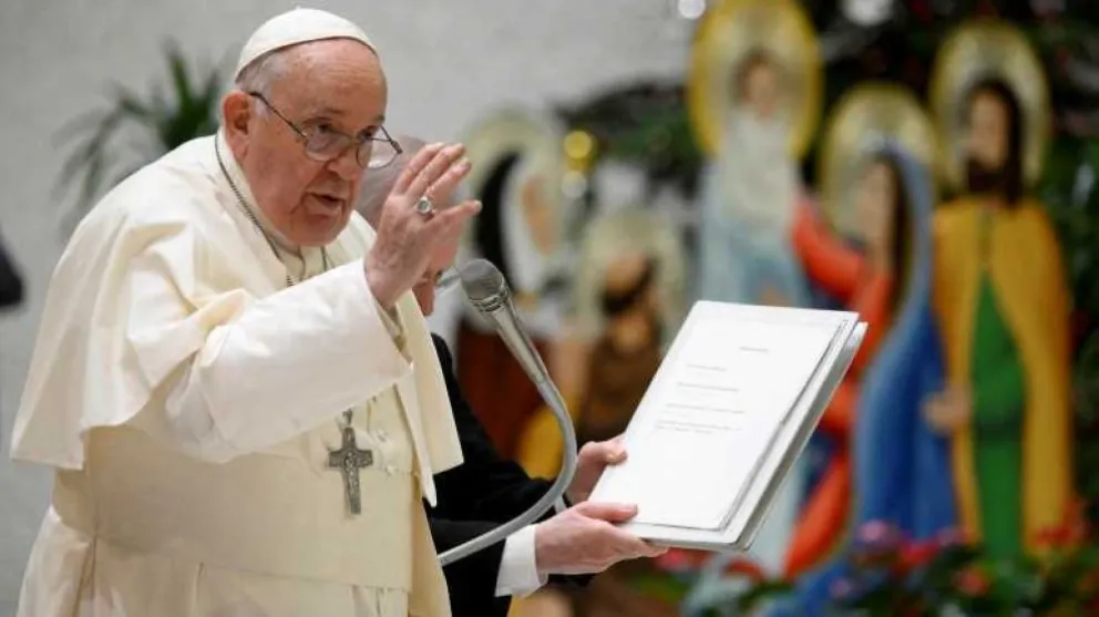 El Papa Francisco autorizó la bendición de parejas del mismo sexo 
