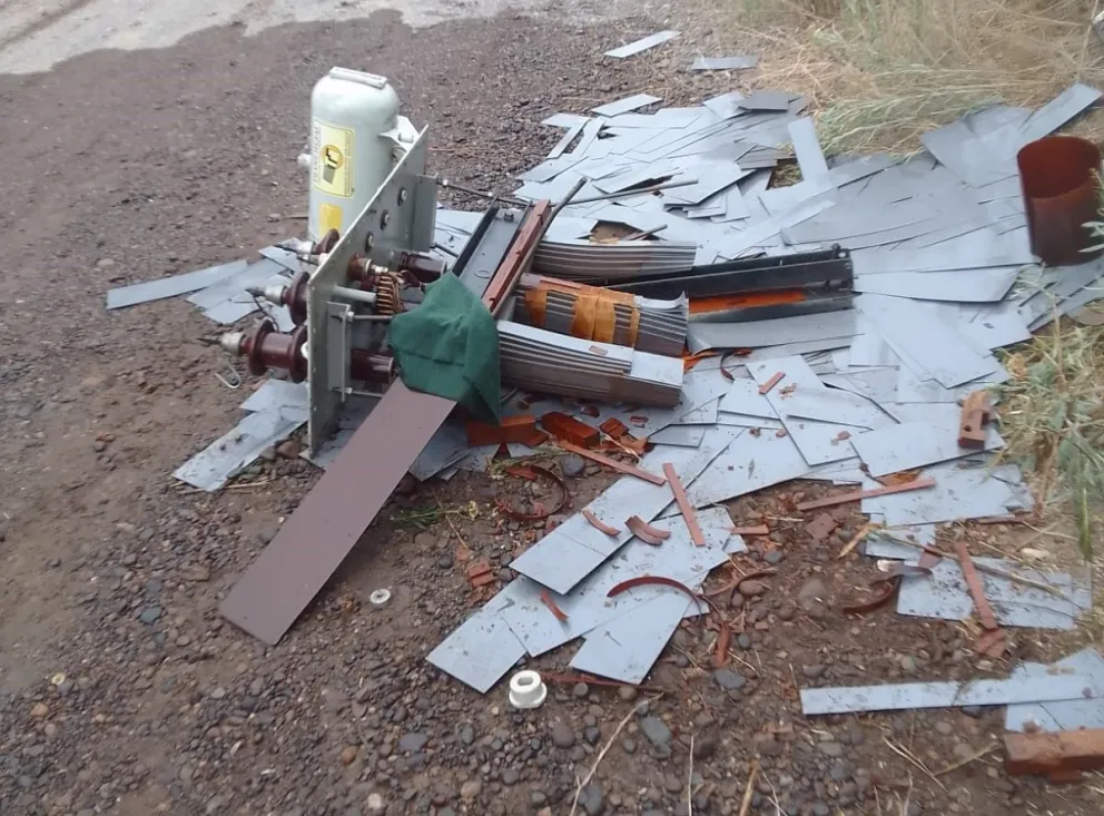 Un robo cada 60 horas afectó el servicio eléctrico durante el 2023 en el Alto Valle