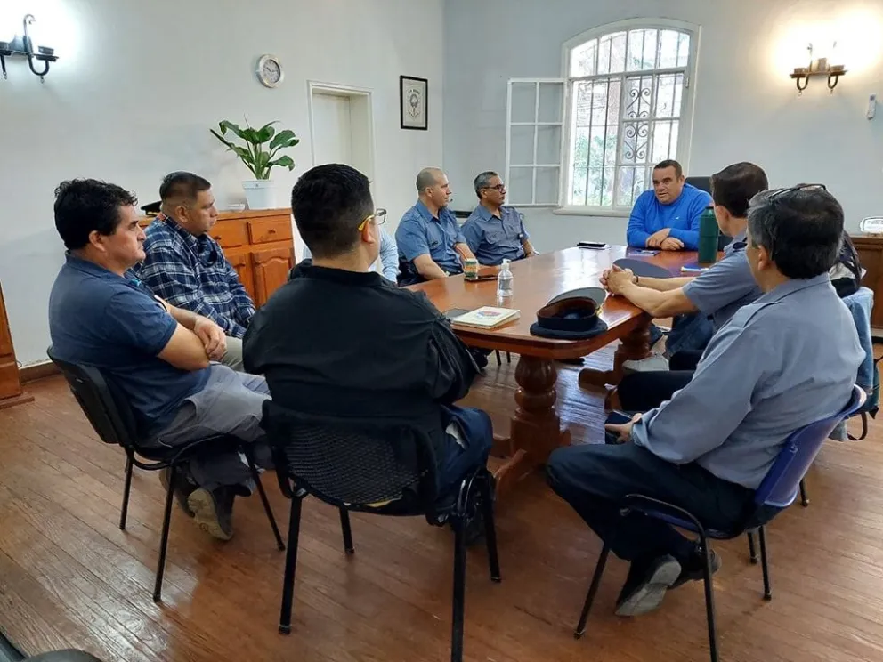 Rossi se reunió con diferentes sectores relacionados a la seguridad de la ciudad