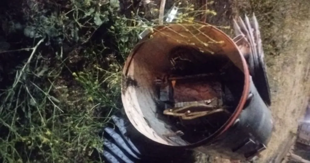 Atraparon a delincuente tratando de robar un transformador el predio de EDERSA
