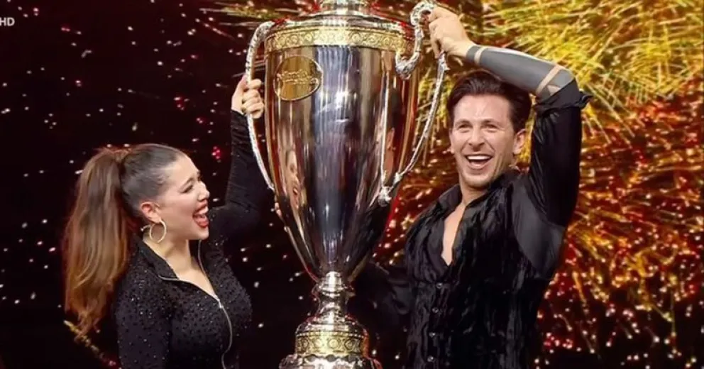 Wanda Nara se consagra como la gran campeona del Bailando en Italia.