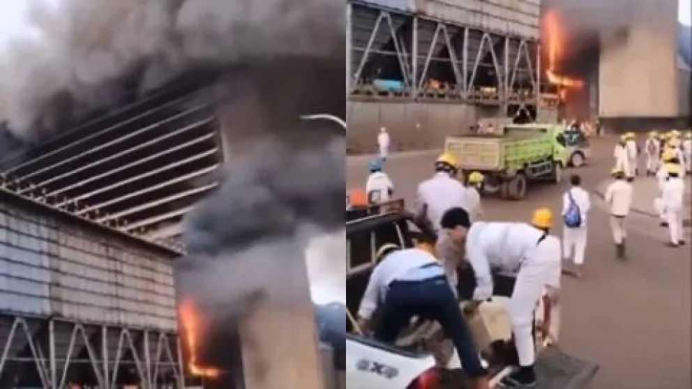 Murieron 13 trabajadores por la explosión de una fábrica de níquel en Indonesia