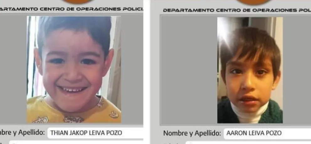 Intensa busqueda: desaparecieron dos pequeños hermanos en la región 
