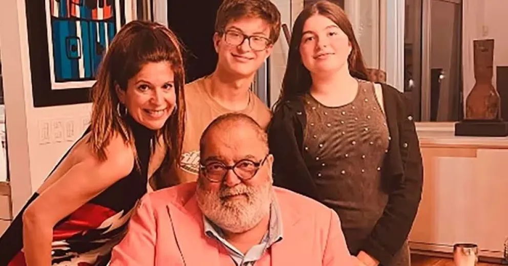 Jorge Lanata y Elba Marcovecchio celebraron la Navidad en Uruguay