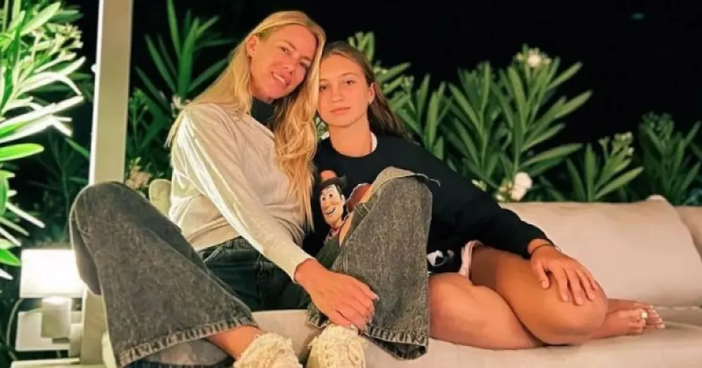 Reconciliación: Nicole Neumann e Indiana Cubero comparten la Navidad