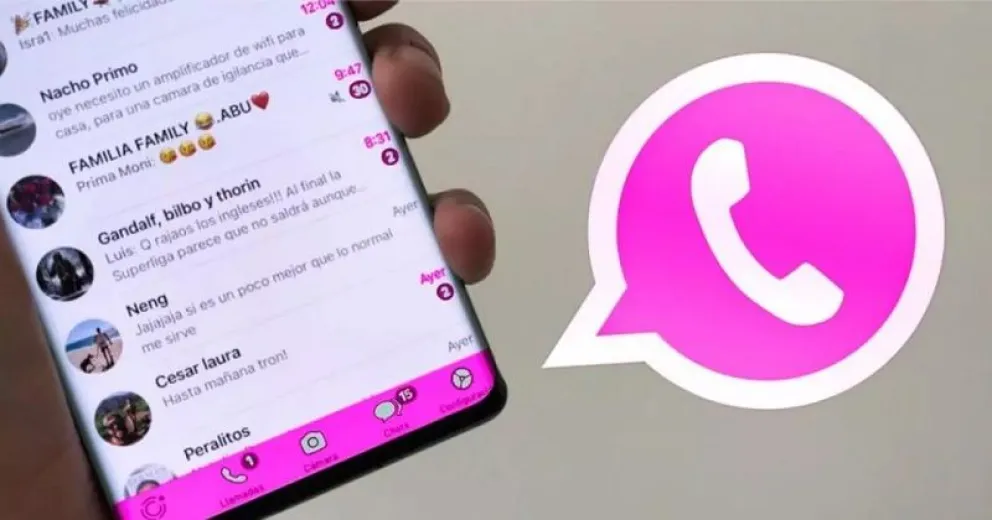 Cómo cambiar el color y activá el "Modo Rosa" en tu app de WhatsApp