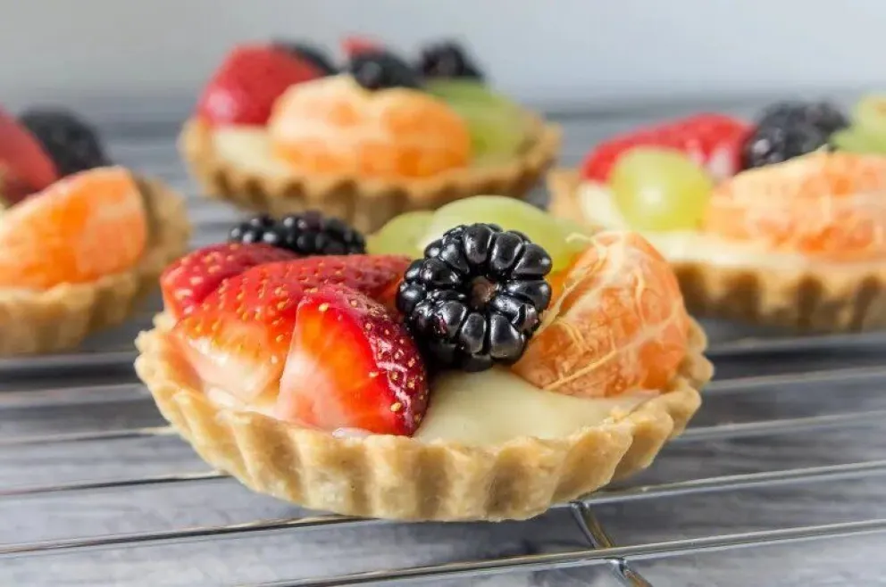 Cómo hacer tartaletas de frutas, un postre fresco y muy rico