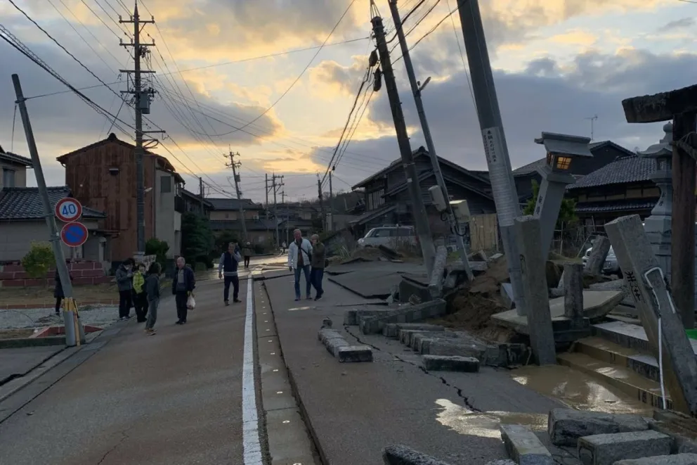 Terremoto de 7,6 en Japón: se emitió una alerta de tsunami 