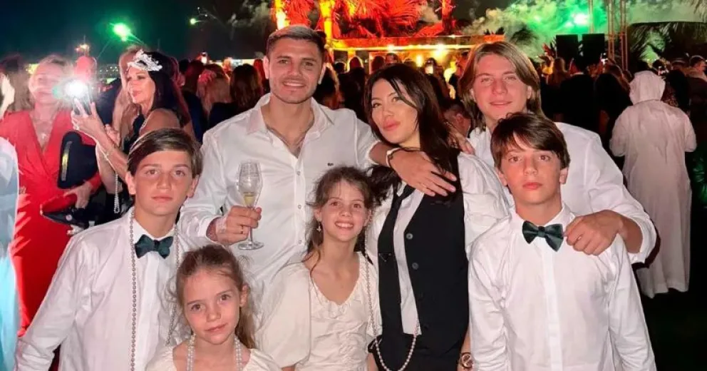 Wanda Nara y su lujoso festejo de Año Nuevo en Dubai