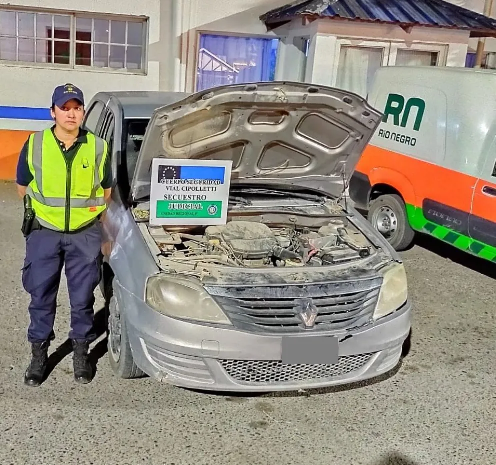 Operativo de seguridad vial en Cipolletti: Secuestraron dos vehículos por irregularidades