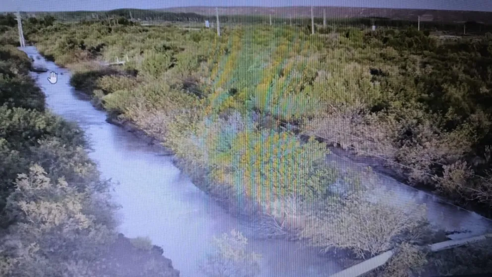 Una localidad de la región se encuentra sin luz por las tormentas y el colapso de una columna