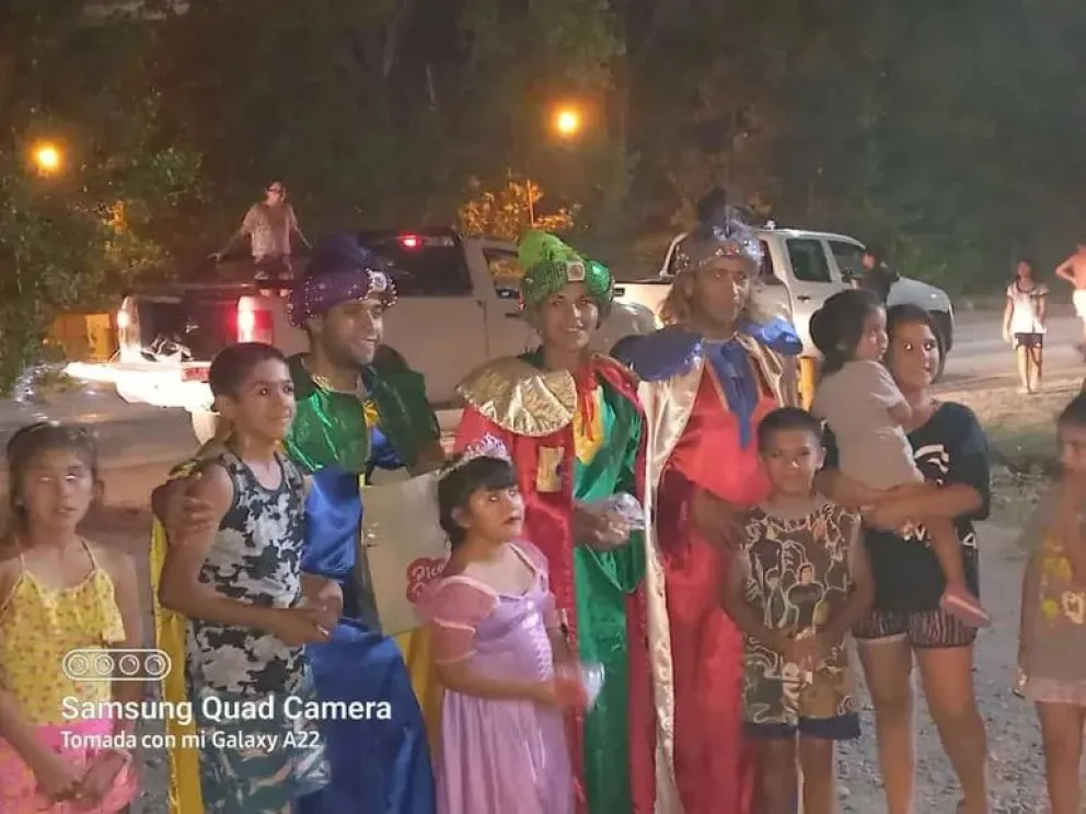 Los Reyes Magos organizan su recorrida por los barrios de Cipolletti
