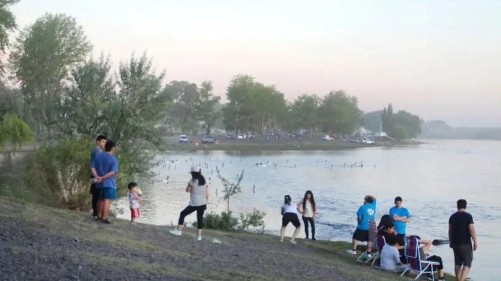 Aumentará el caudal del río Negro: atentos en la zona de la Isla Jordán