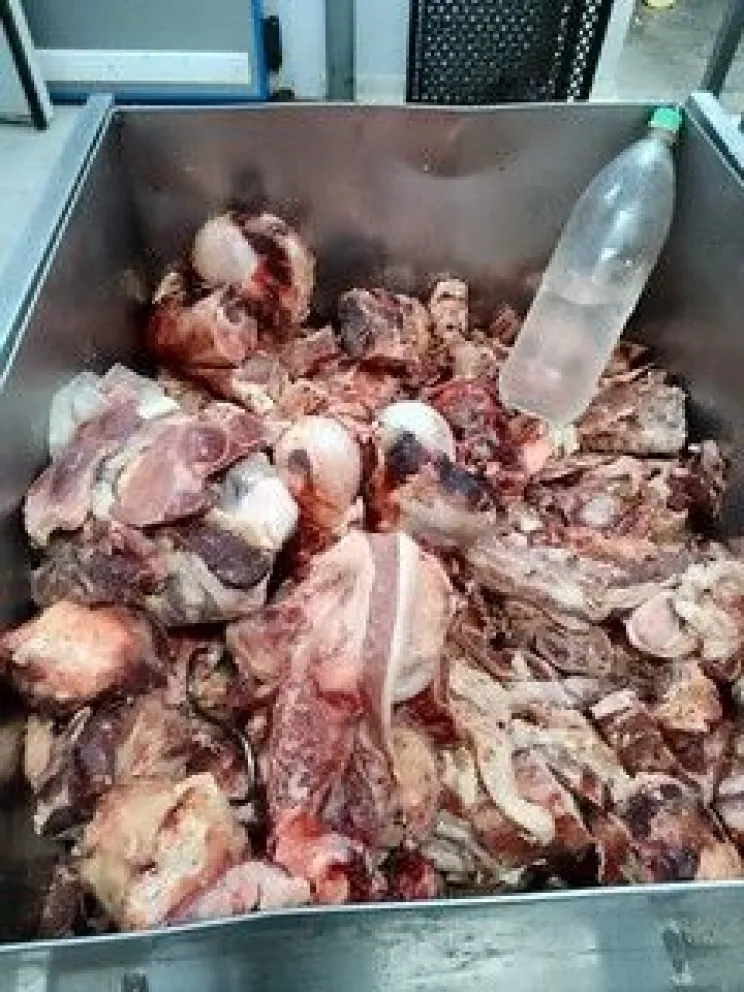 Decomisaron más de 200 kg de carne en un importante supermercado