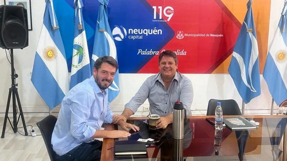 Buteler y Gaido se reunieron para avanzar en una agenda en común 