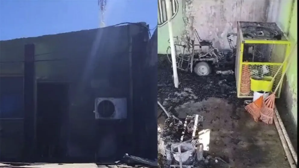 Un incendio afectó el predio del club y la radio San Sebastián 