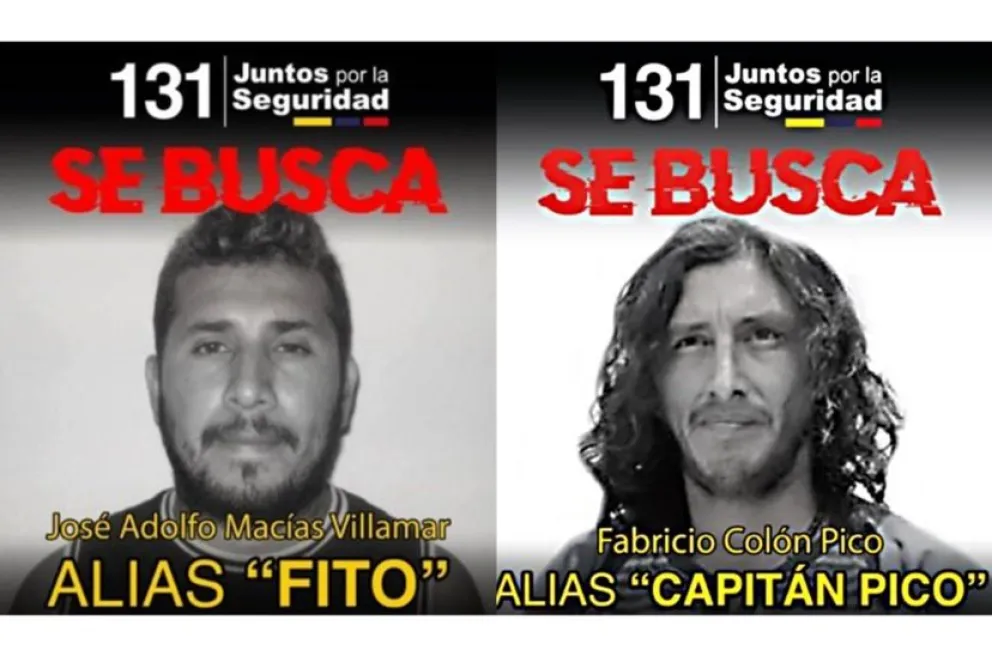 "Fito" y "El Salvaje", quiénes los líderes narcos que siembran el caos en Ecuador