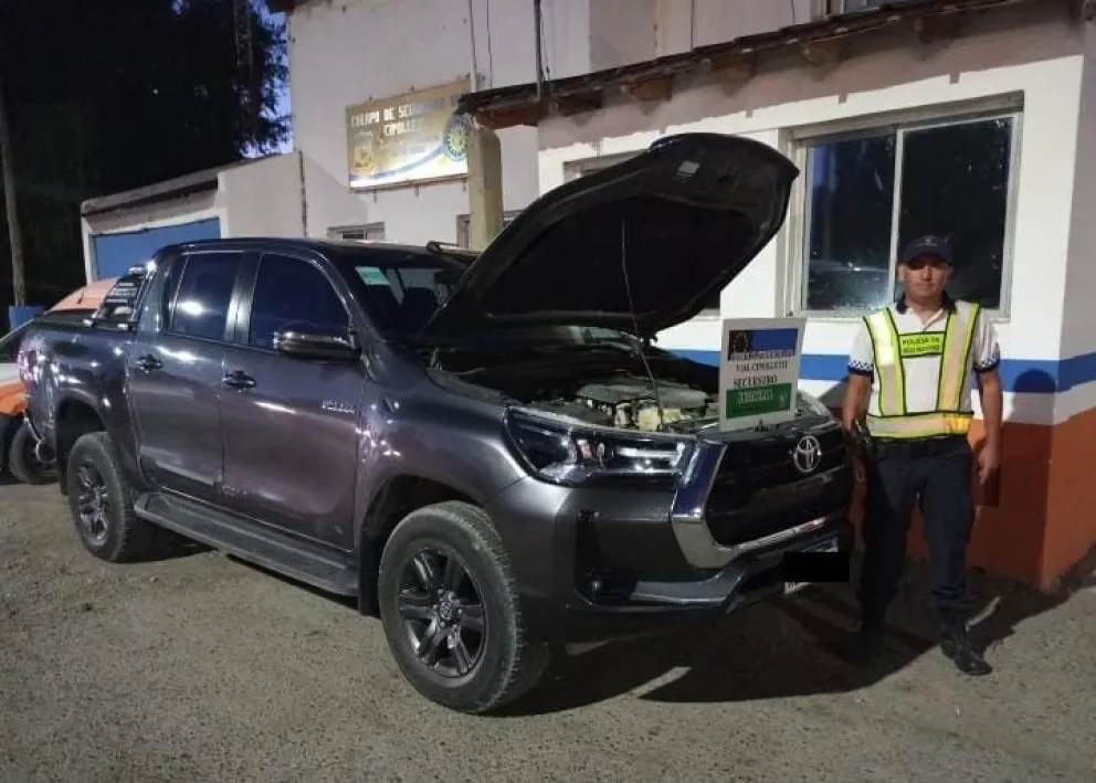 La Policía secuestró un vehículo "gemelo" durante controles en Cipolletti