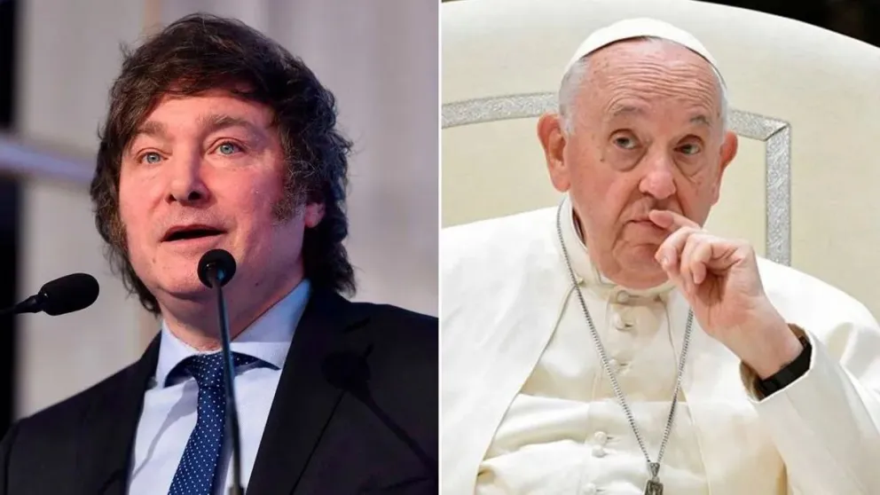 Milei invita al Papa Francisco a una visita a la Argentina