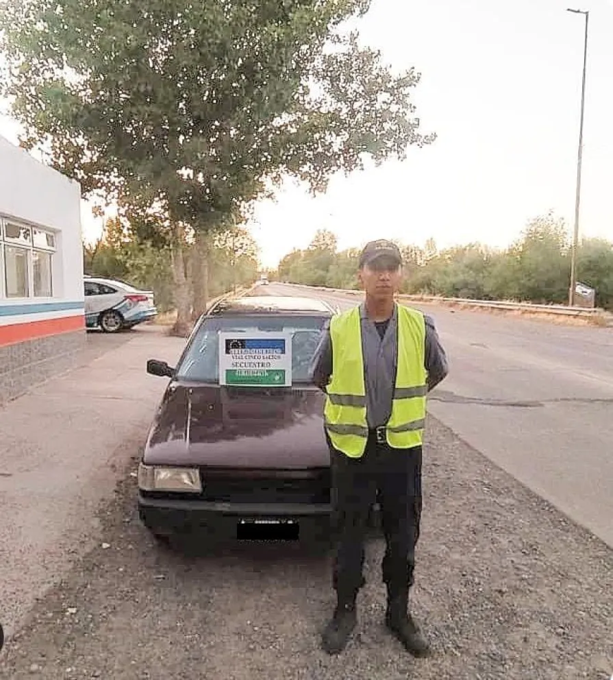 La App RN Seguridad Activa permitió recuperar otro vehículo robado en el Alto Valle