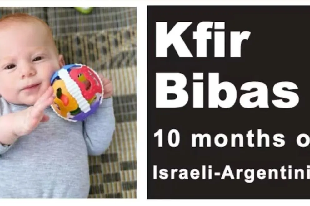 Kfir Bibas, el bebé argentino-israelí que pasa su primer cumpleaños en cautiverio
