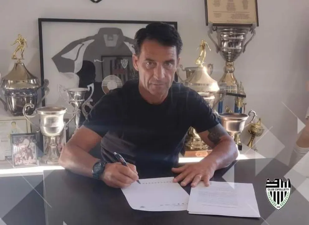 ¡Es oficial! Gustavo Noto es el nuevo DT del club Cipolletti