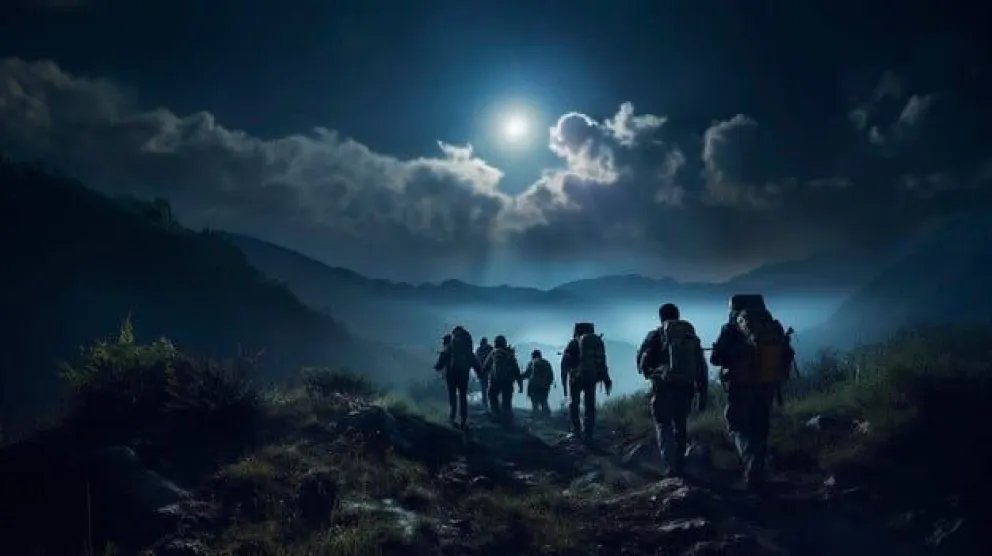 Invitan a disfrutar de una super caminata nocturna por las bardas