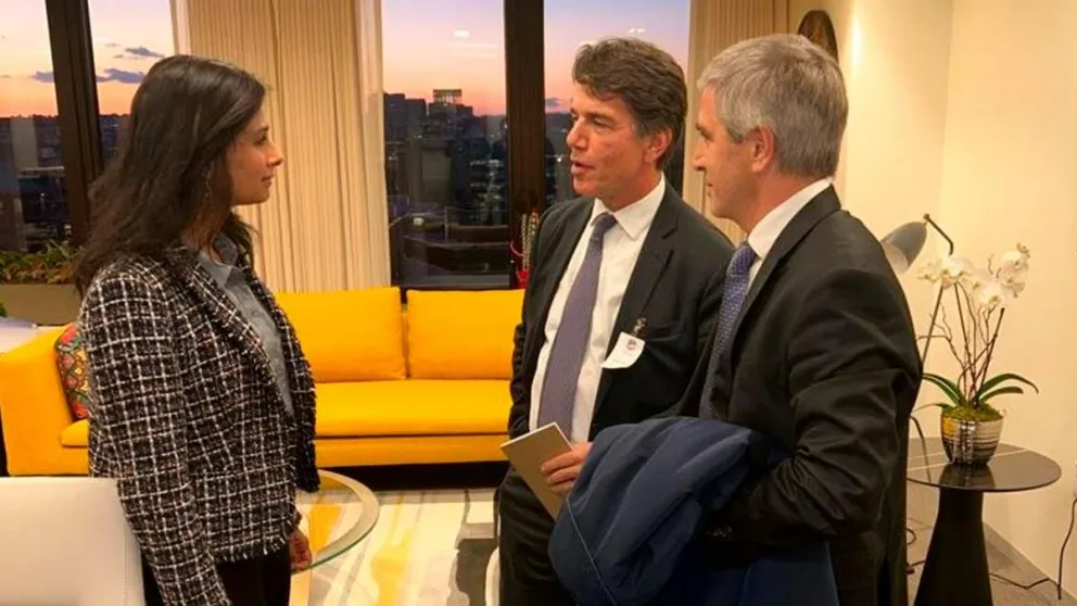 Posse y Caputo se reunieron con la subdirectora gerente del FMI en Davos