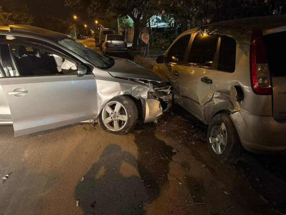 Impactante triple choque en las calles cipoleñas
