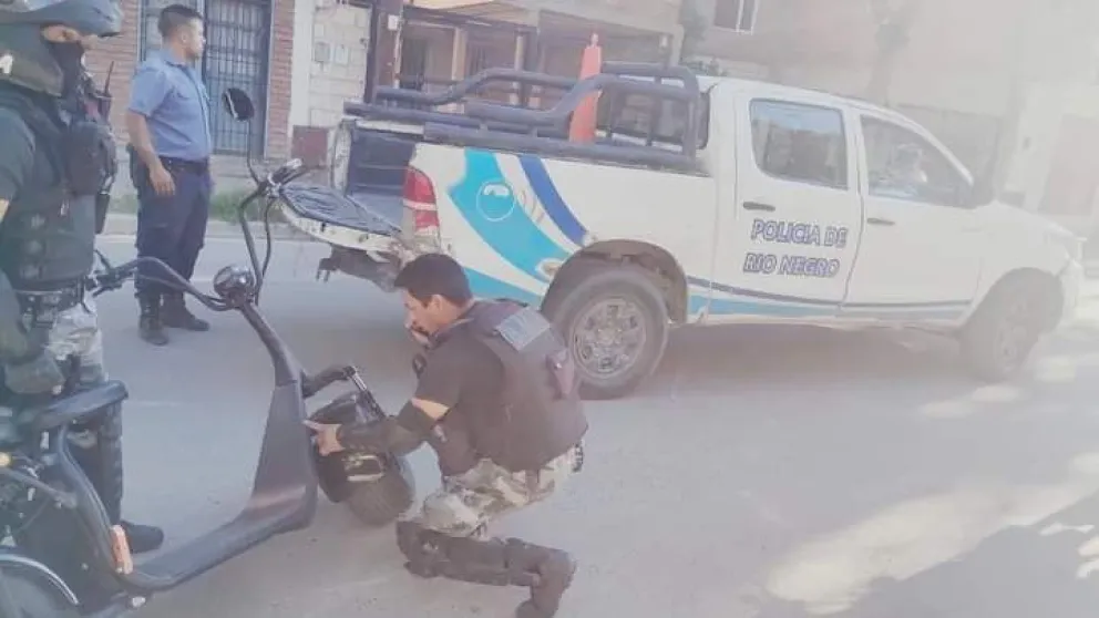 La BMA recuperó una motocicleta eléctrica robada