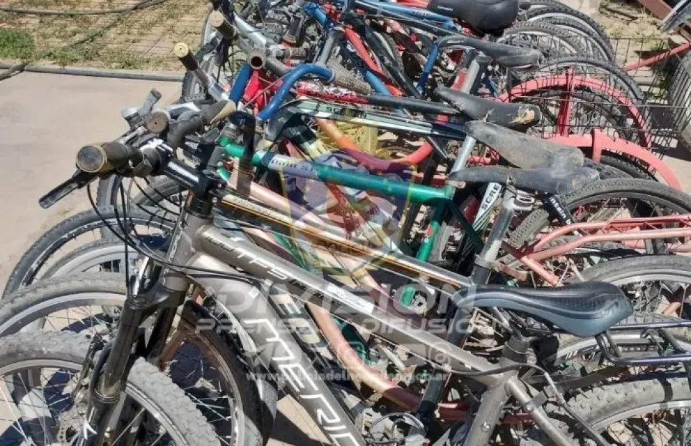 Policía busca a dueños de bicicletas robadas en el Alto Valle para restituirlas 