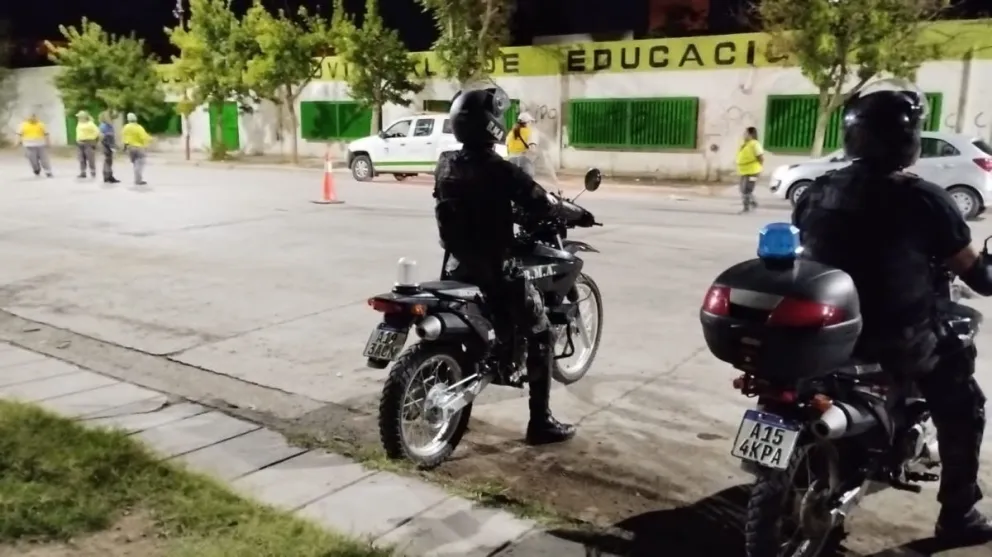 Controles de tránsito, motos y vehículos retenidos con apoyo de la BMA