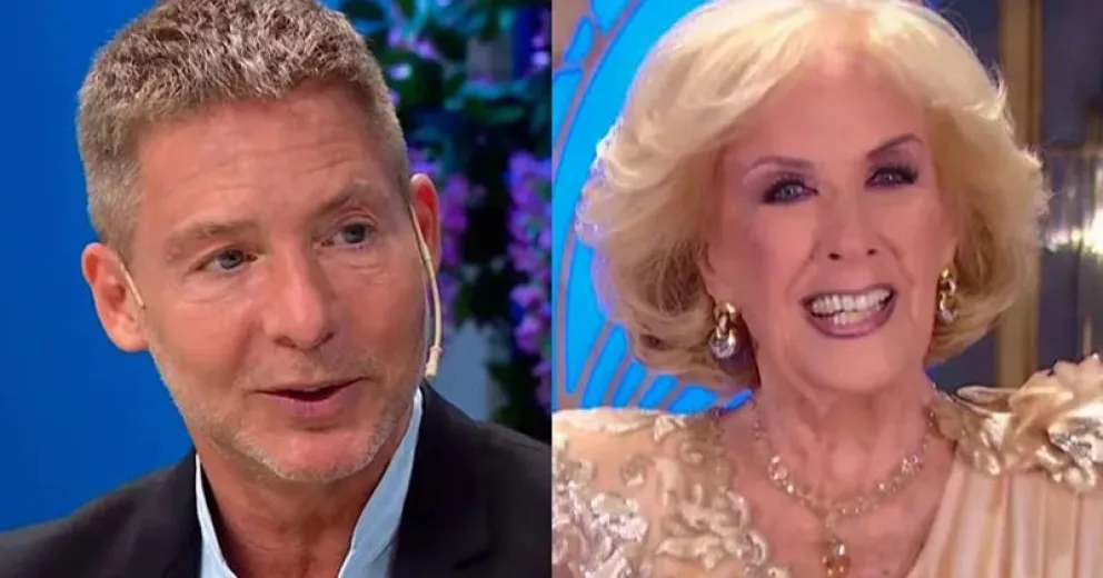 Mirtha Legrand pone en aprietos a Adrián Suar con picante pregunta