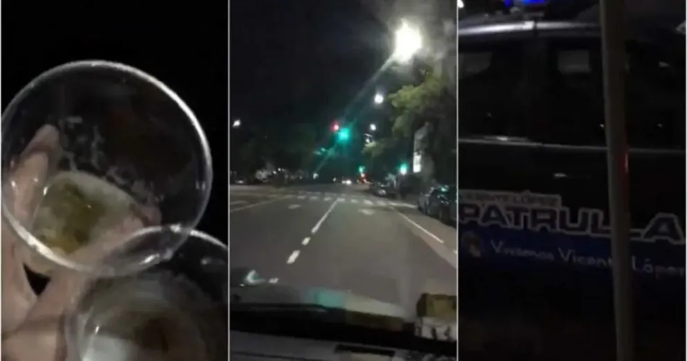 Insólito: robaron un patrullero, se filmaron manejando y subieron el video a las redes