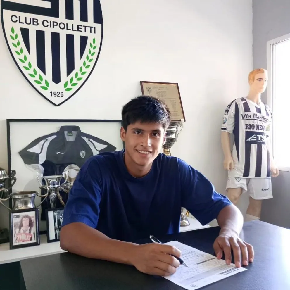 El Club Cipolletti sumó un juvenil y Langa forma parte de la temporada 2024