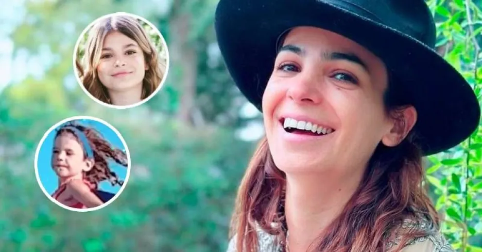 El impresionante parecido entre Alba y Muna, las hijas de Agustina Cherri