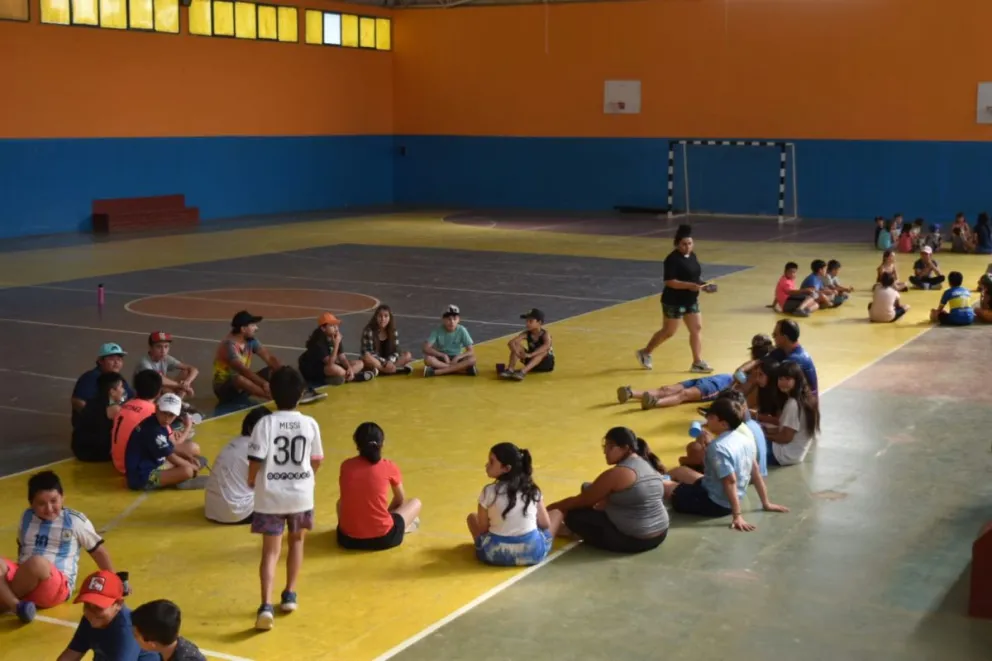 Arrancaron las colonias de vacaciones municipales 