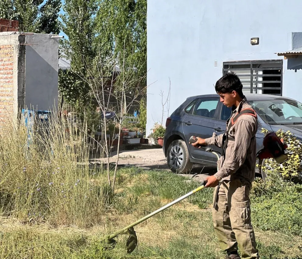 "La muni en tu barrio" comienza a trabajar en nuevos sectores de Oro