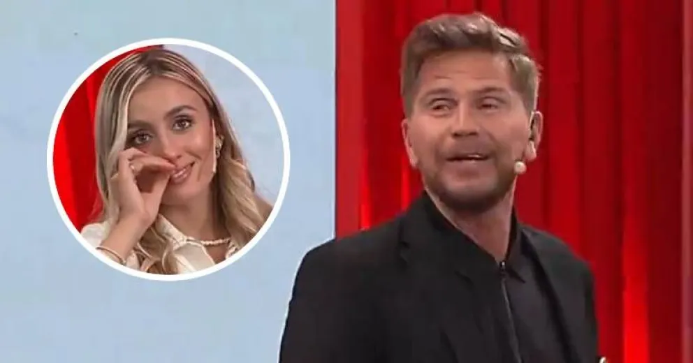 La inesperada picanteada del Pollo Vignolo a Morena Beltrán por su nuevo novio