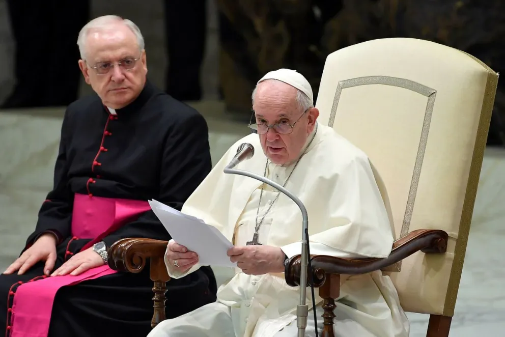 El Papa recordó a las víctimas del Holocausto y pidió el fin de las guerras