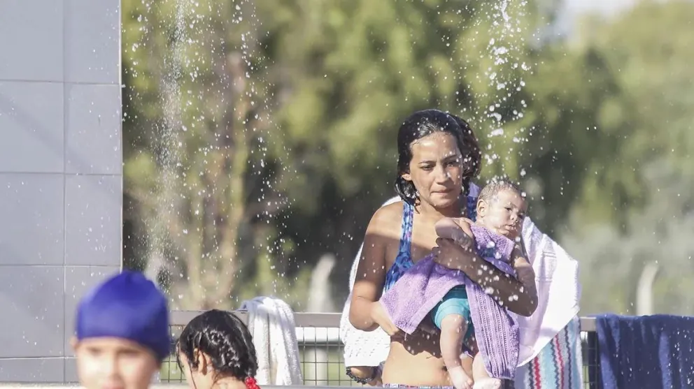 Ola de calor: cuánto marcó el termómetro en Cipolletti