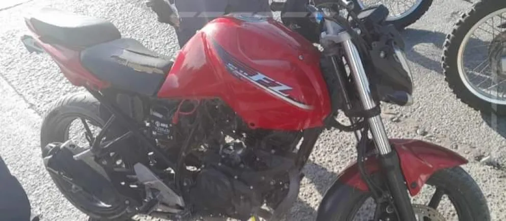   Recuperaron una moto con pedido de secuestro Cipolletti