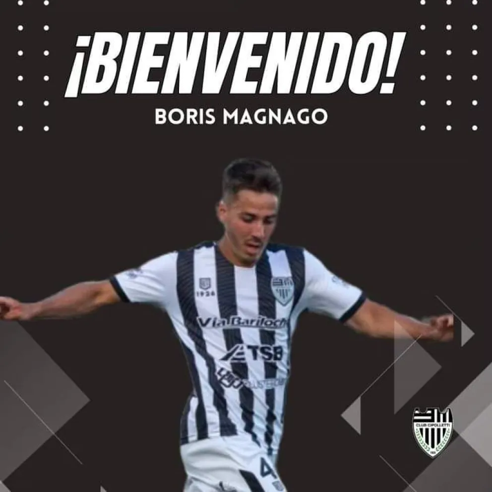 El Club Cipolletti le dio la bienvenida a Boria Emiliano de cara al inicio de la temporada 2024