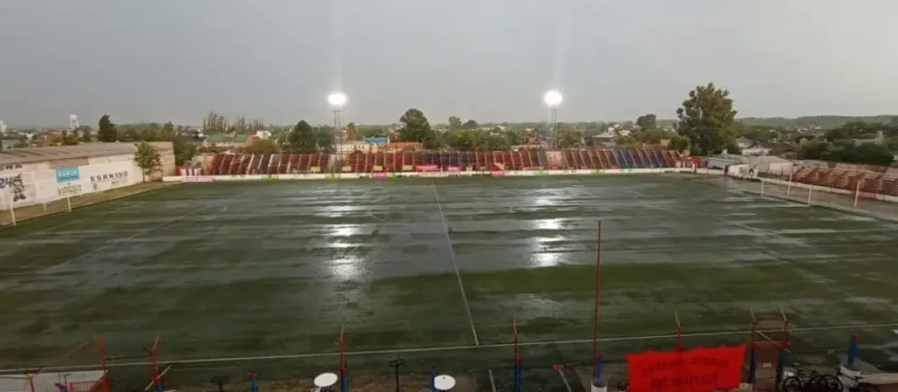 Por el temporal de lluvia se suspendió la final del Mundialito Infantil de Clubes