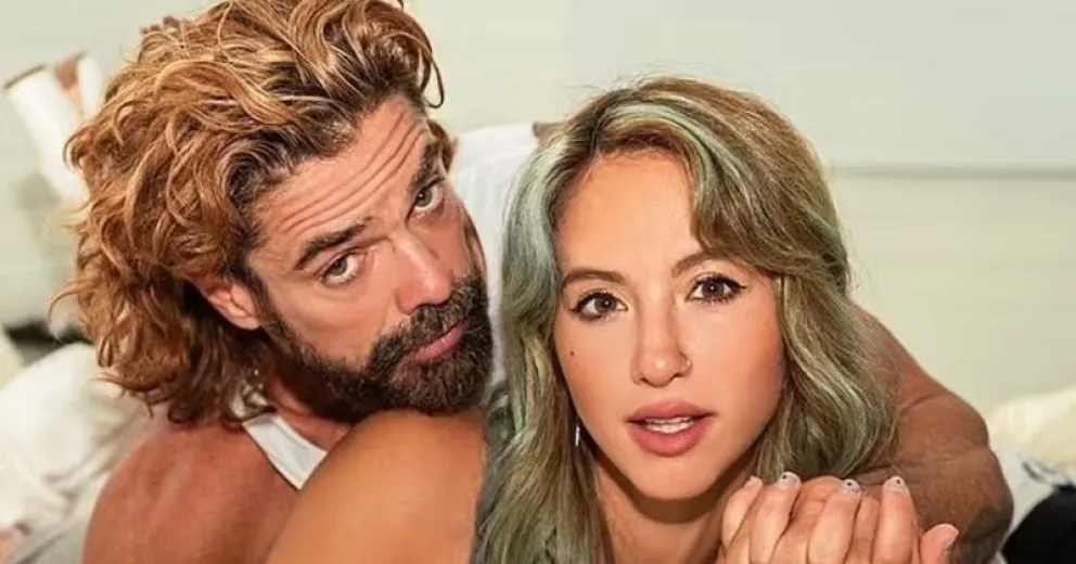 Luciano Castro y Flor Vigna celebran la llegada de un nuevo integrante a la familia