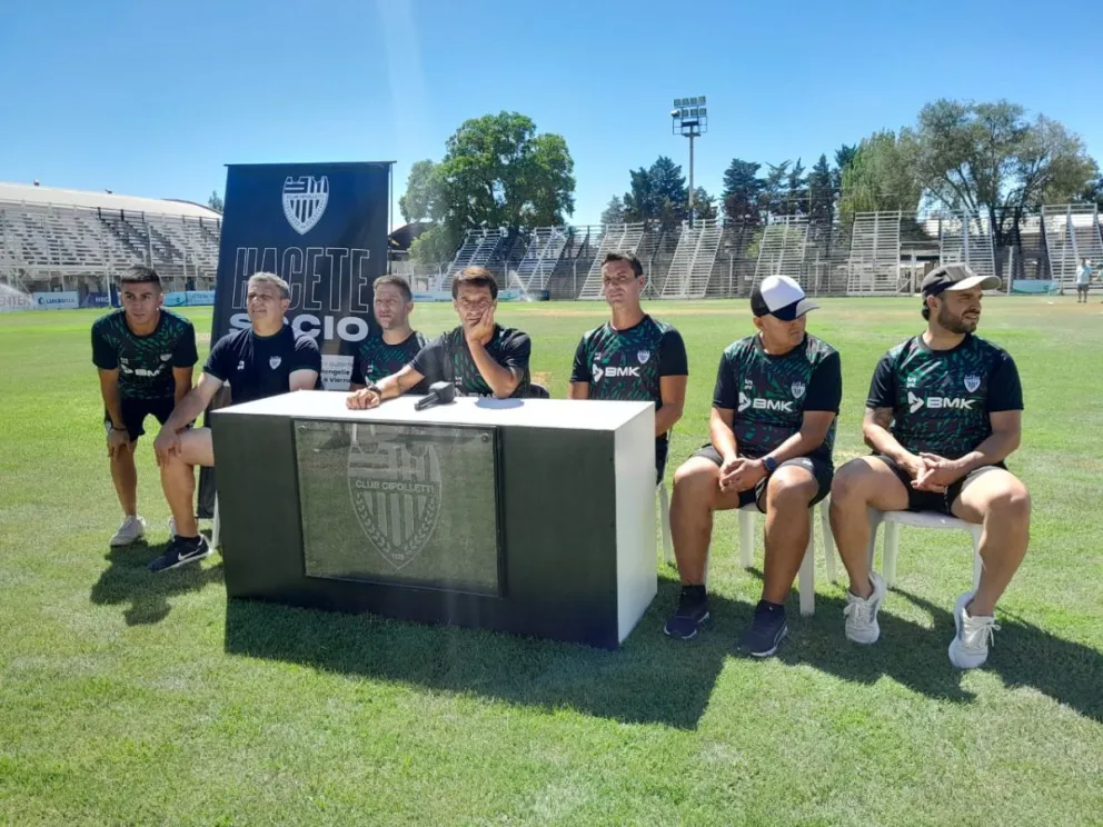 El Club Cipolletti arrancó  la pretemporada con nuevo director técnico y  plantel renovado