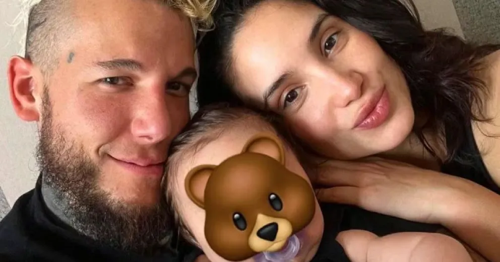 La primera clase de natación de la hija de Alex Caniggia y Melody Luz causa furor en las redes sociales