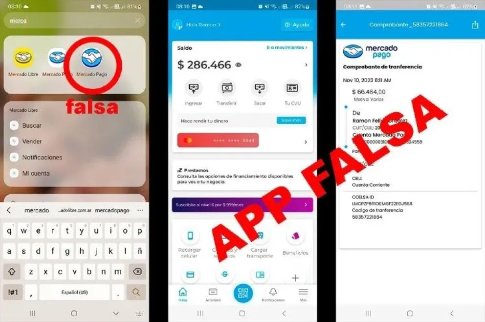 Denuncian estafas con apps de pago en las estaciones de servicio