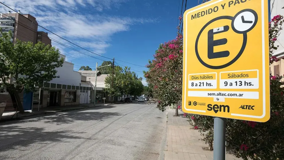 Cambios en la actualización de tarifas del estacionamiento medido en Cipolletti