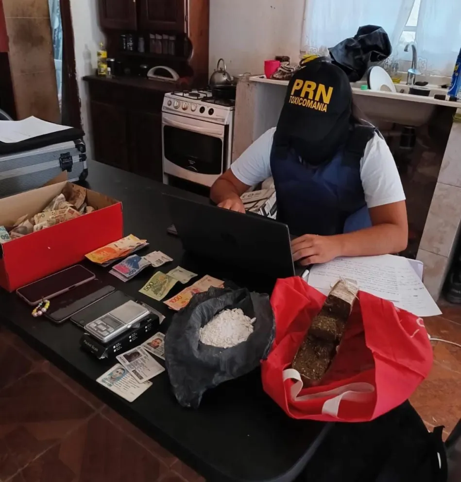 Desbarataron un kiosco de narcomenudeo en el barrio “Nueva Esperanza”